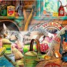 Картина по номерам "Дачный кот" (40x50см)                                                          