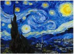 Картина по номерам "Звездная ночь" (30x40см)                                                                         
