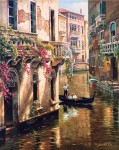Картина по номерам "Полдень в Венеции" (40x50см)      