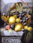 Картина по номерам "Натюрморт с виноградом" (40x50см)                                   