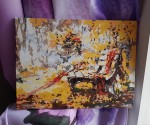 Картина "Осенние краски" (холст 30x40см, акрил)    