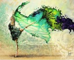 Картина по номерам "Балерина" (40x50см)               