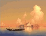 Картина по номерам "Вид Венеции" (40x50см)                                                                  